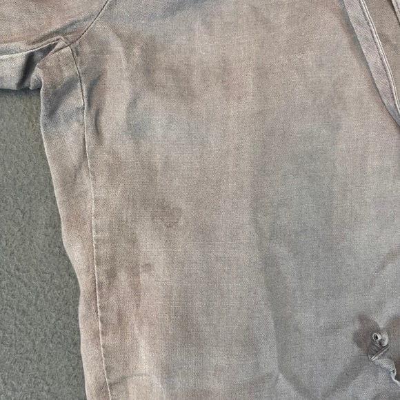 Cloth & Stone Anthropologie Womens Jumpsuit Sz Lg Wide Leg Boho Retro Pink Purpl - Picture 11 of 15